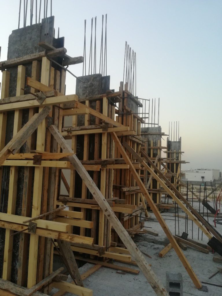 الانشاء والتشطيب - Construction and finishing